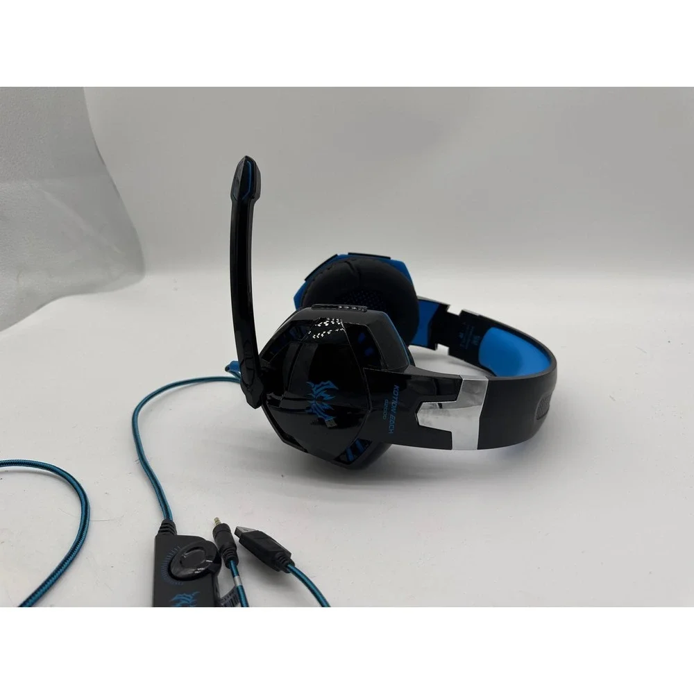 3.5mm Gaming Headset Mic LED Headphones Stereo Bass Surround For PC PS4 Xbox ONE